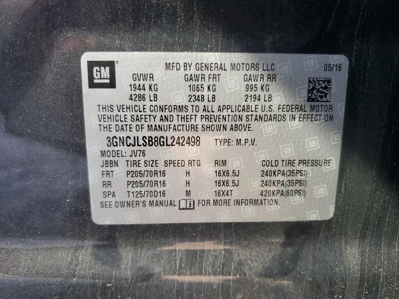 Chevrolet Trax 1lt Image 10