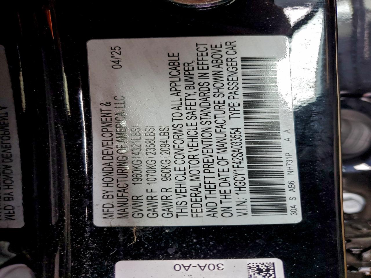 Honda Accord Se Image 9