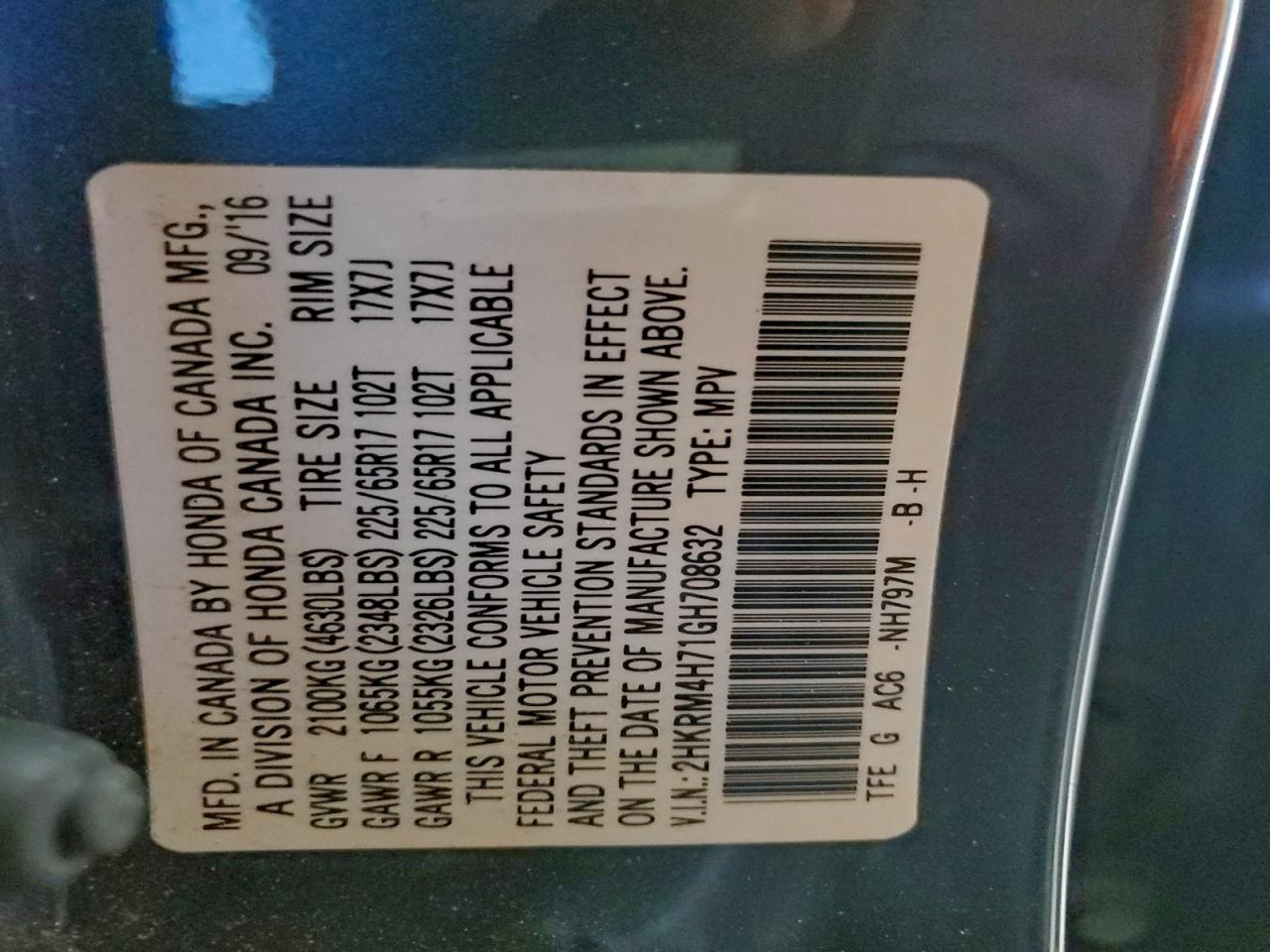 Honda Crv Exl Image 11