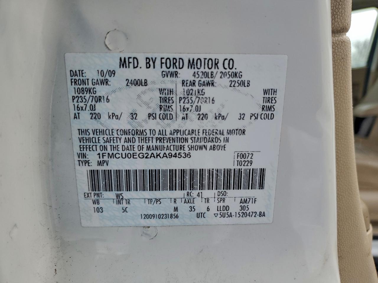 Ford Escape Limited Image 11