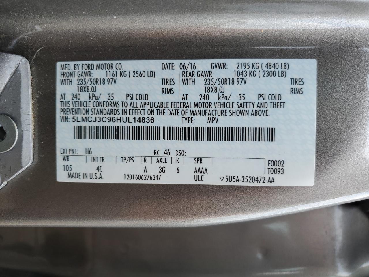 Lincoln MKC Reserve Image 11