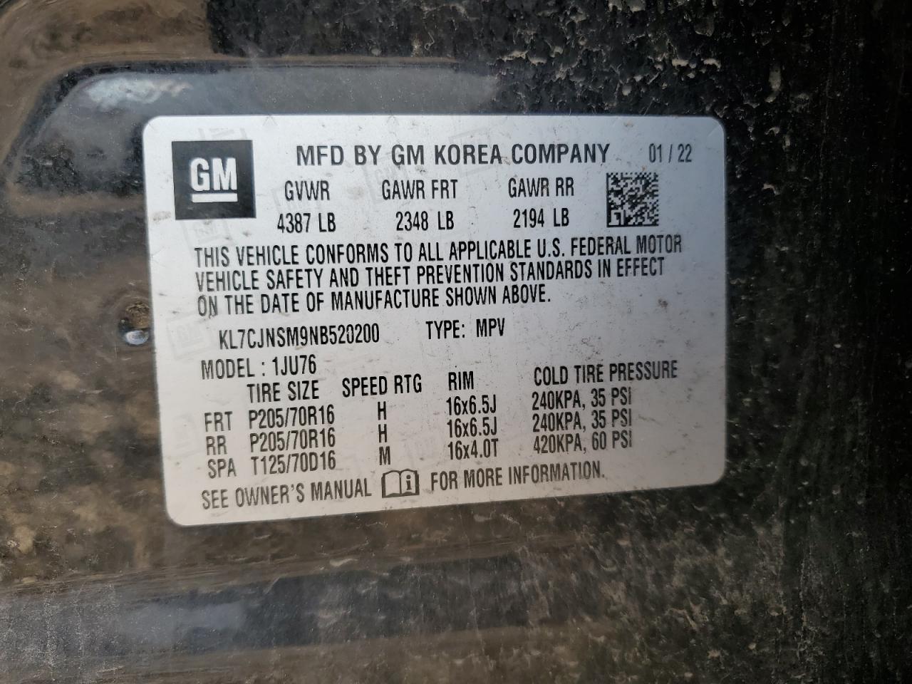 Chevrolet Trax Ls Image 13