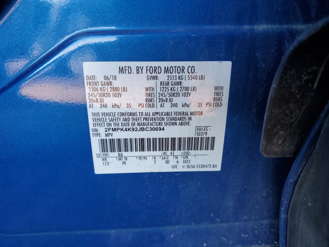 Ford Edge Titanium Image 8