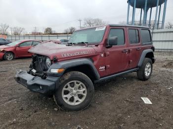  Salvage Jeep Wrangler