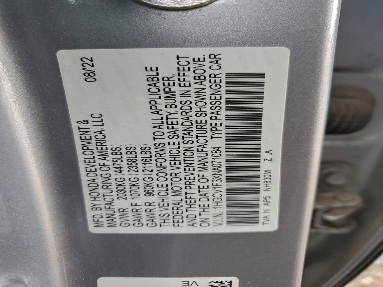 Honda Accord Sport Image 11