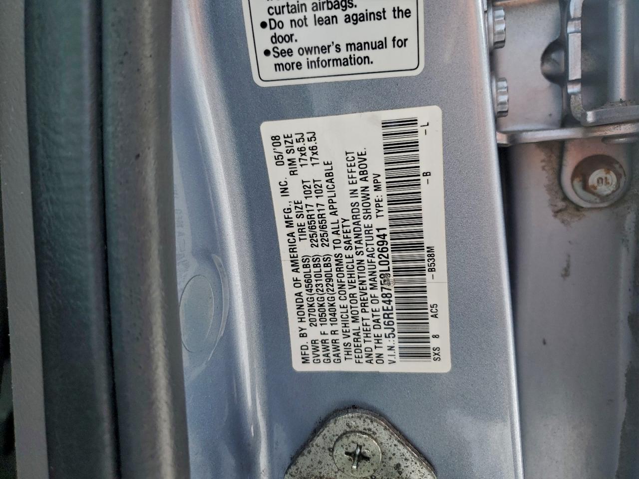 Honda Crv Exl Image 9