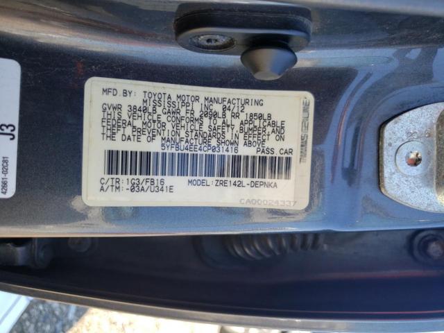 Toyota Corolla Base Image 3