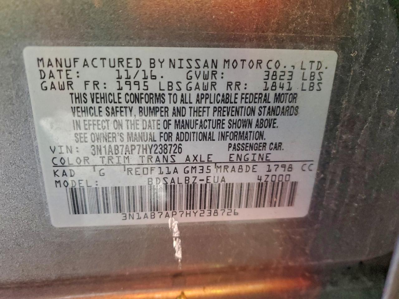 Nissan Sentra S Image 8