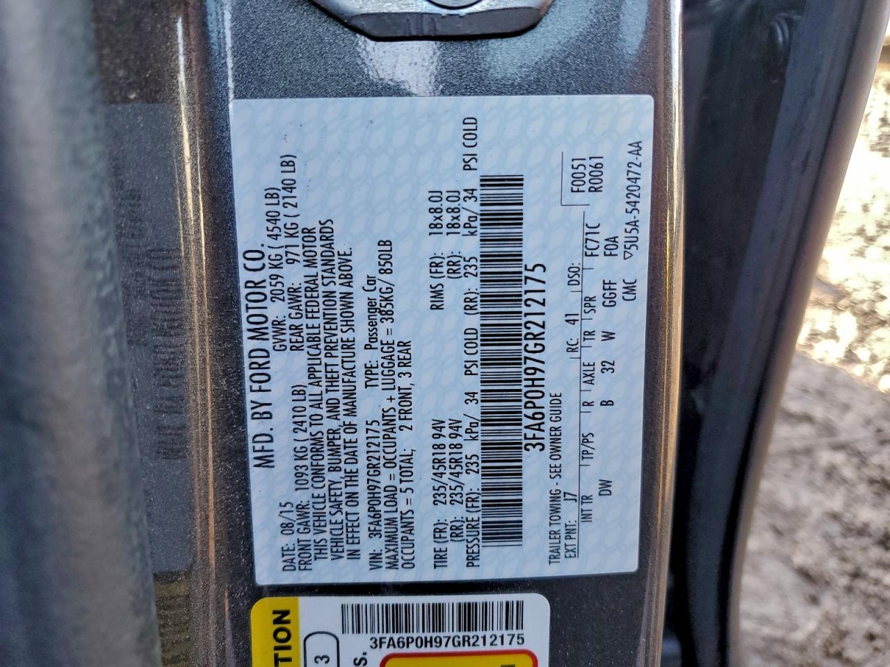 Ford Fusion Se Image 11