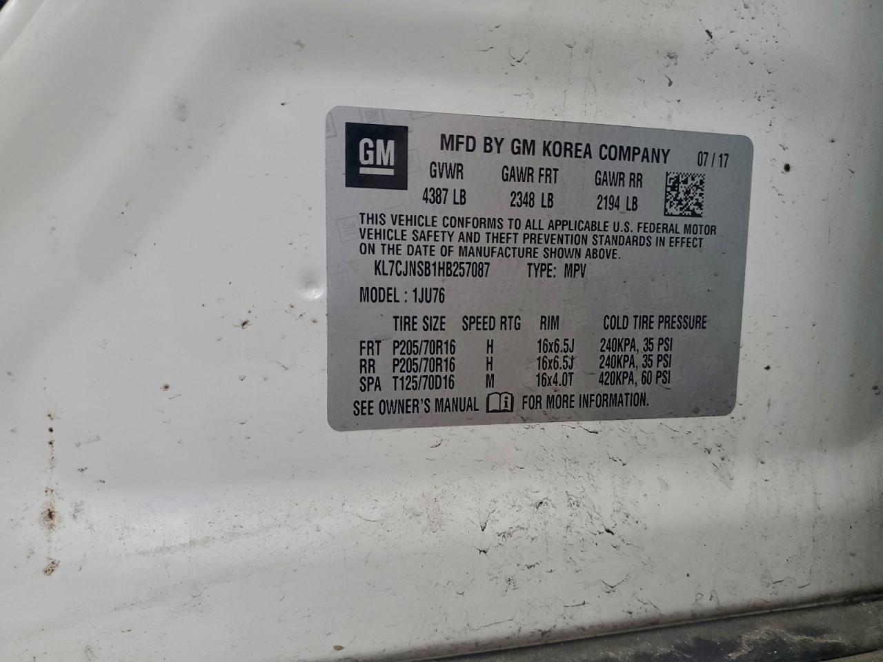 Chevrolet Trax Ls Image 6