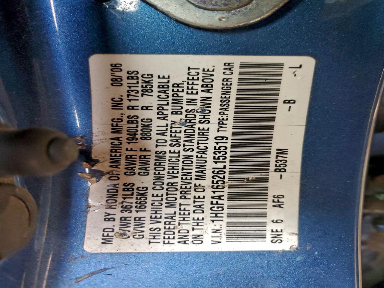 Honda Civic Lx Image 5