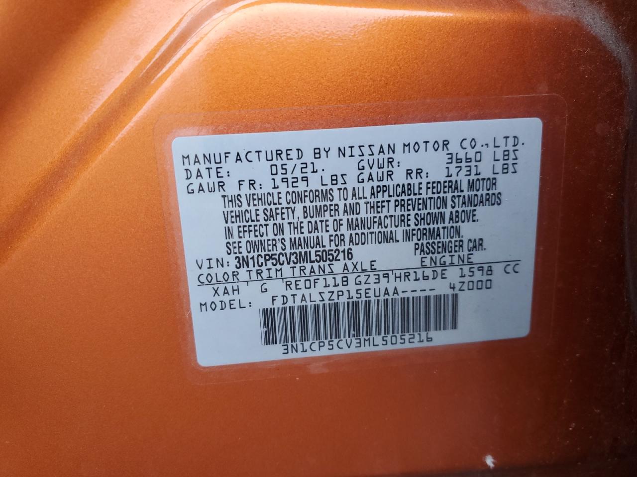 Nissan Kicks Sv Image 11