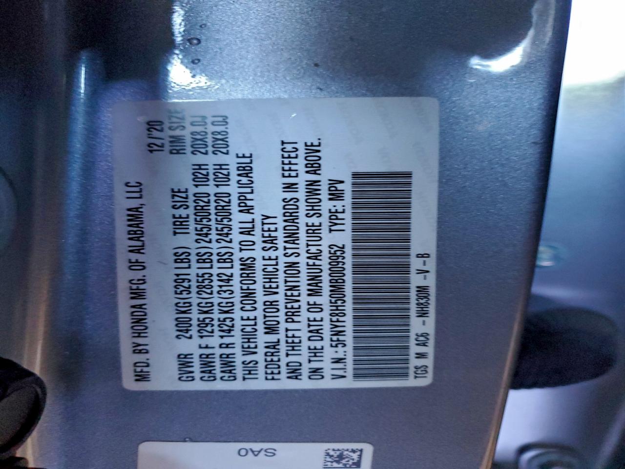 Honda Passport Exl Image 4