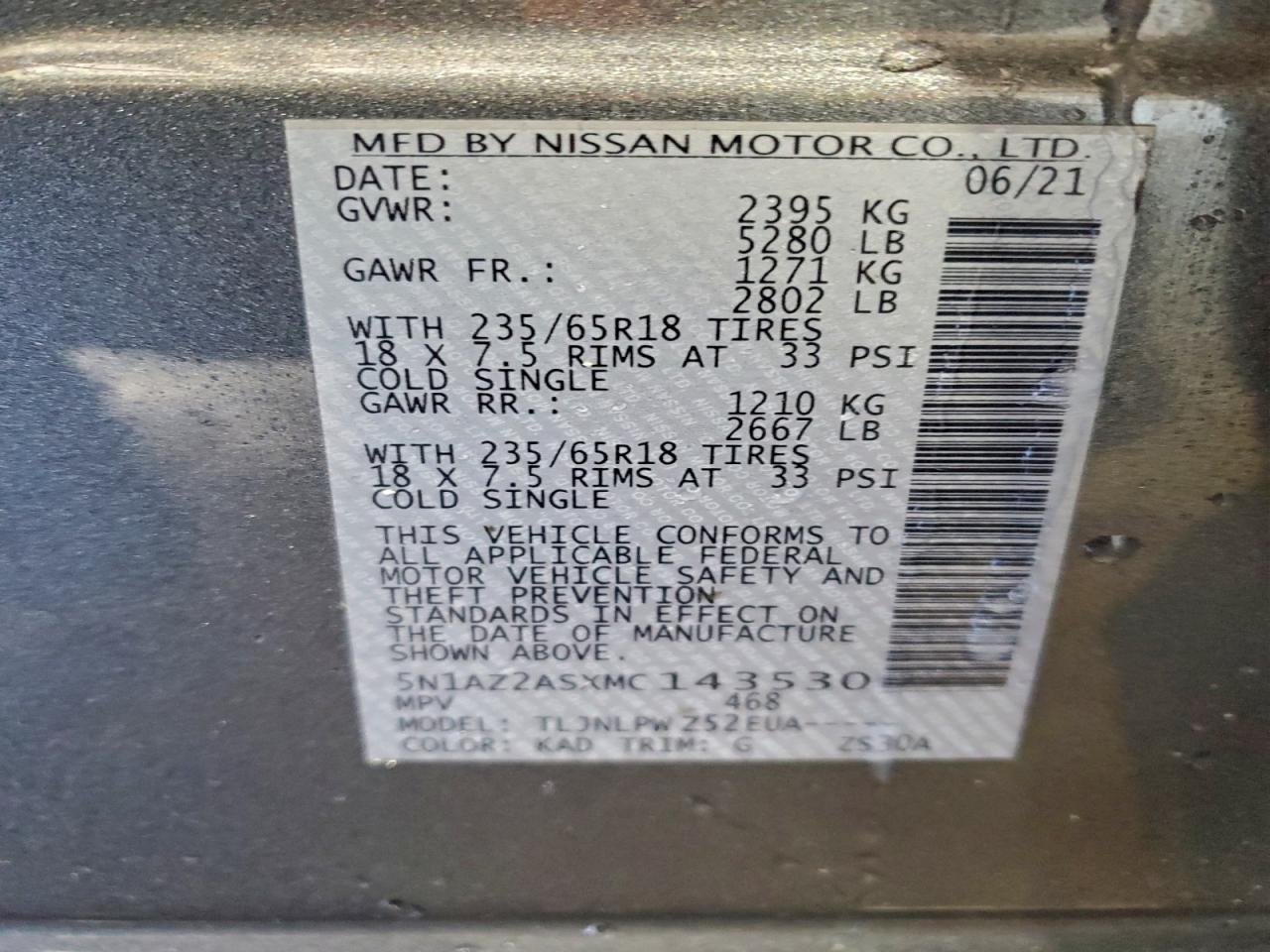 Nissan Murano S Image 9