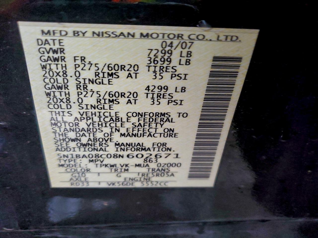 Nissan Armada Se Image 9