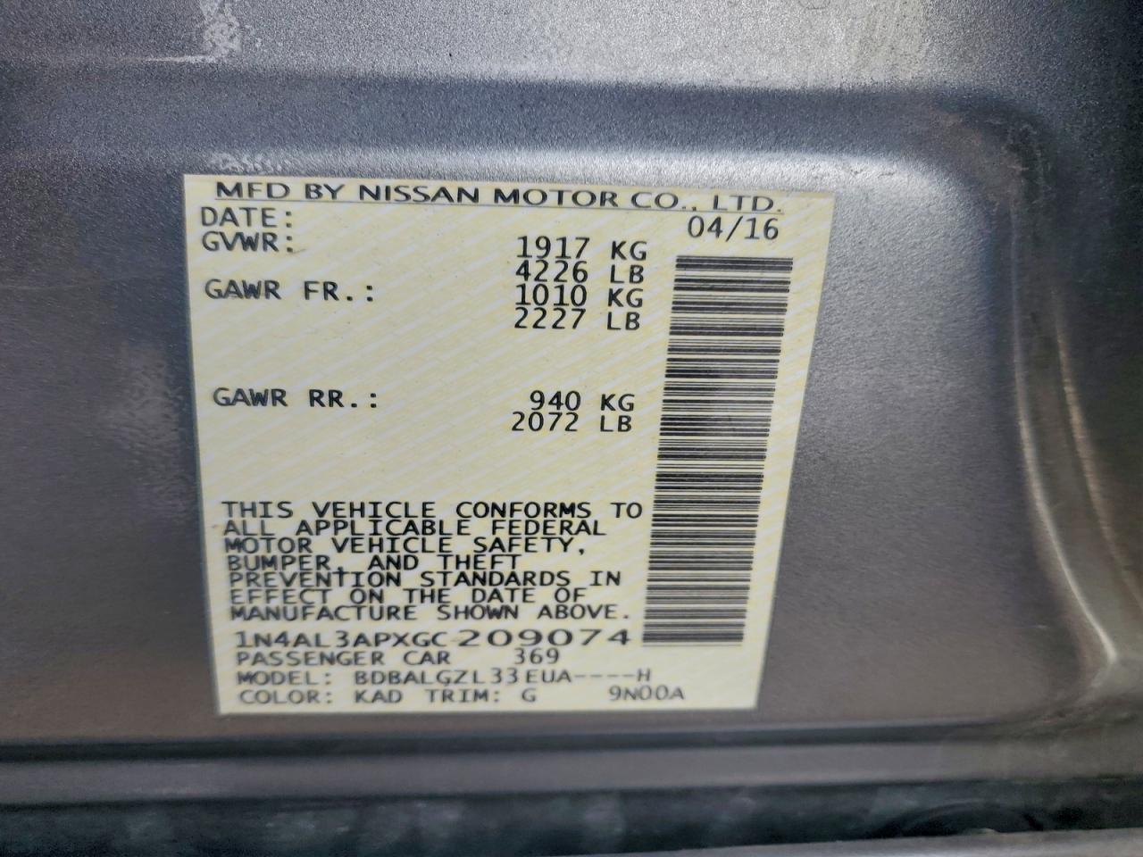 Nissan Altima 2.5 Image 12