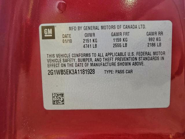 Chevrolet Impala Lt Image 10