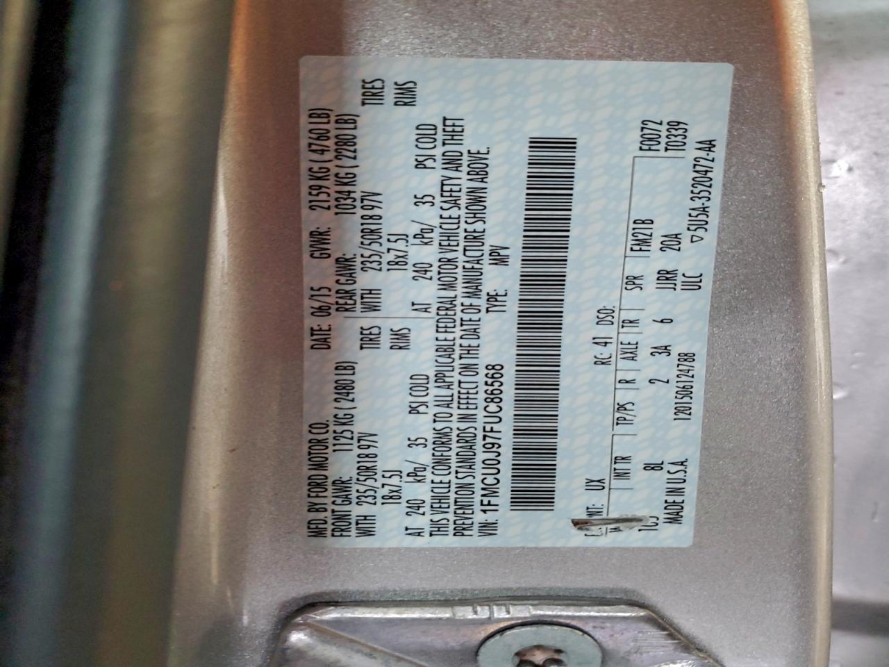 Ford Escape Titanium Image 6