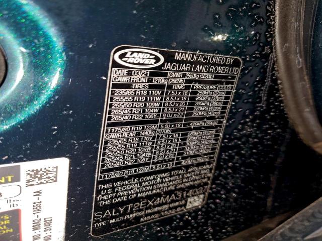 Land Rover Range Rover R-dynamic S Image 10