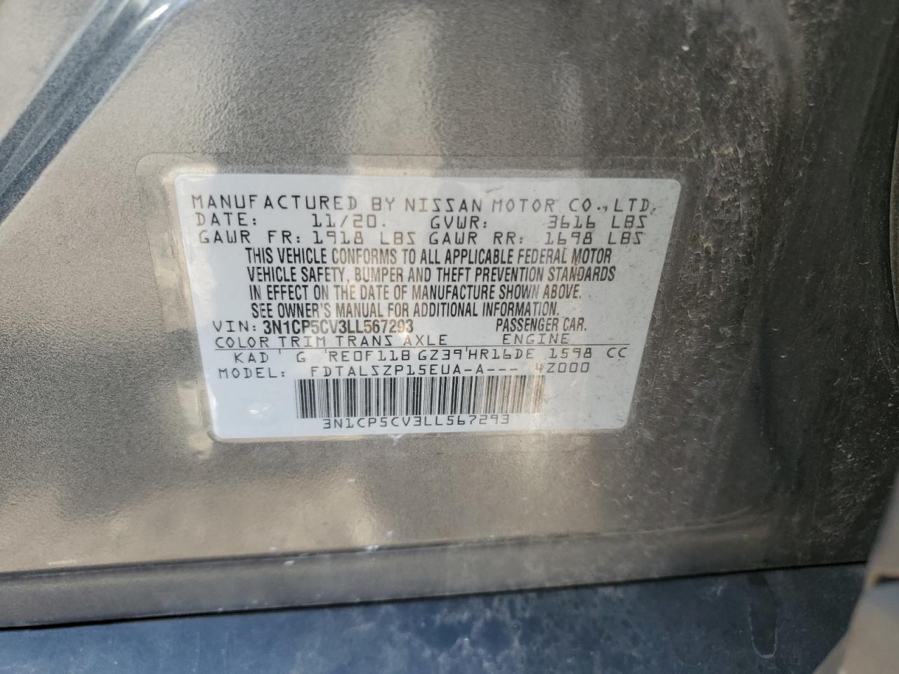 Nissan Kicks Sv Image 10