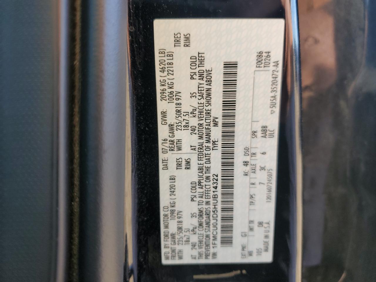 Ford Escape Titanium Image 8