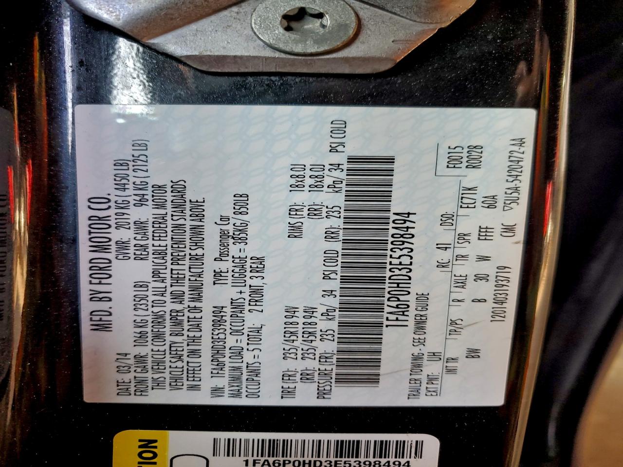 Ford Fusion Se Image 9