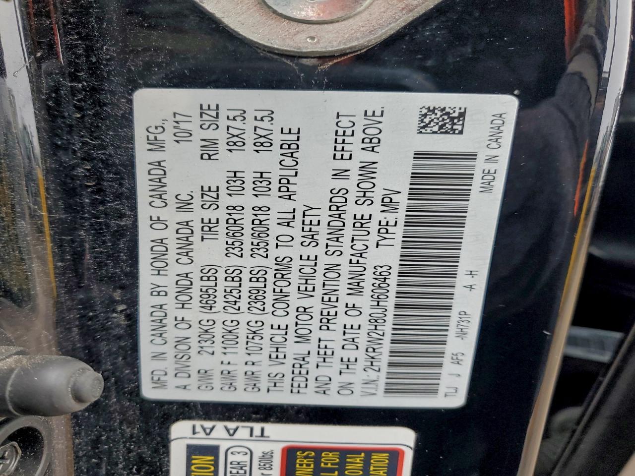 Honda Crv Exl Image 13