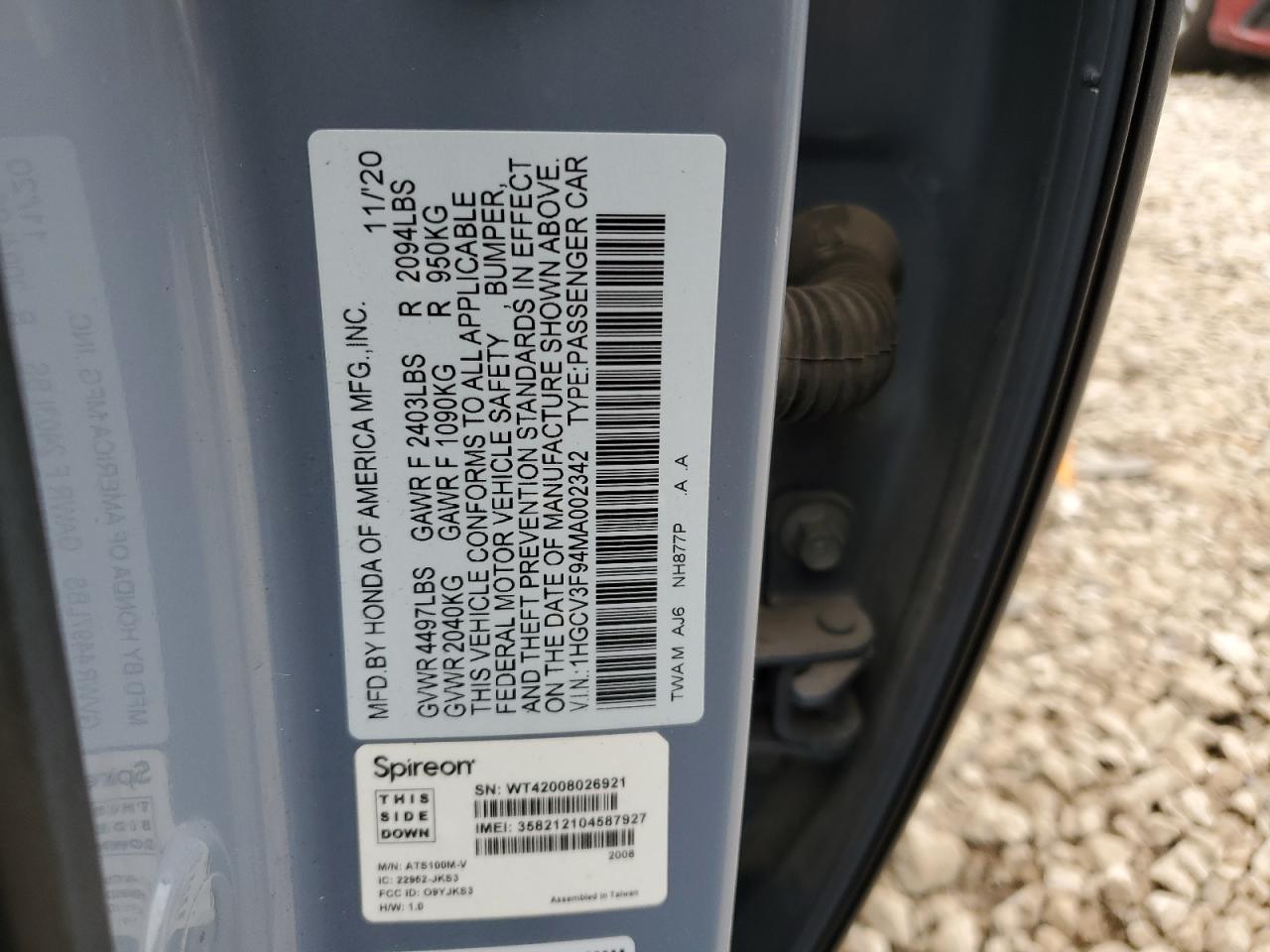 Honda Accord Touring Hybrid Image 10