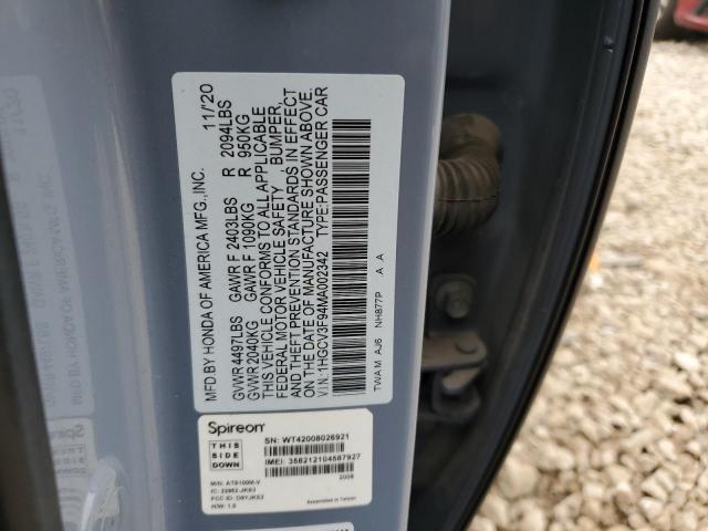 Honda Accord Touring Hybrid Image 10