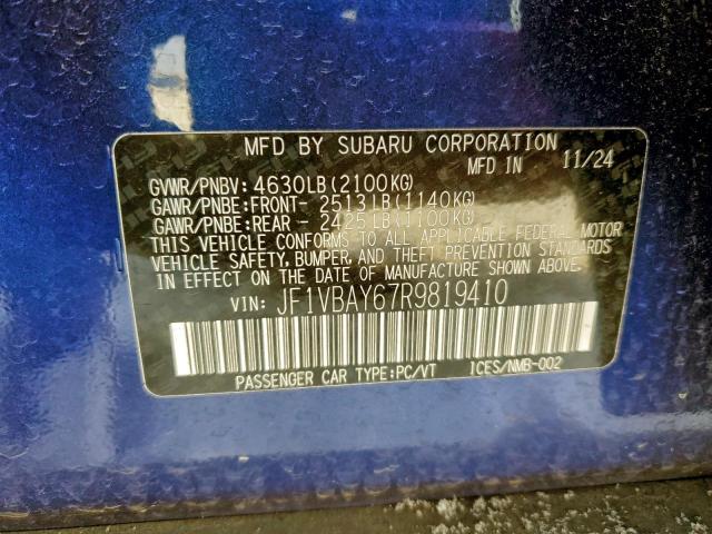 Subaru WRX Tr Image 8