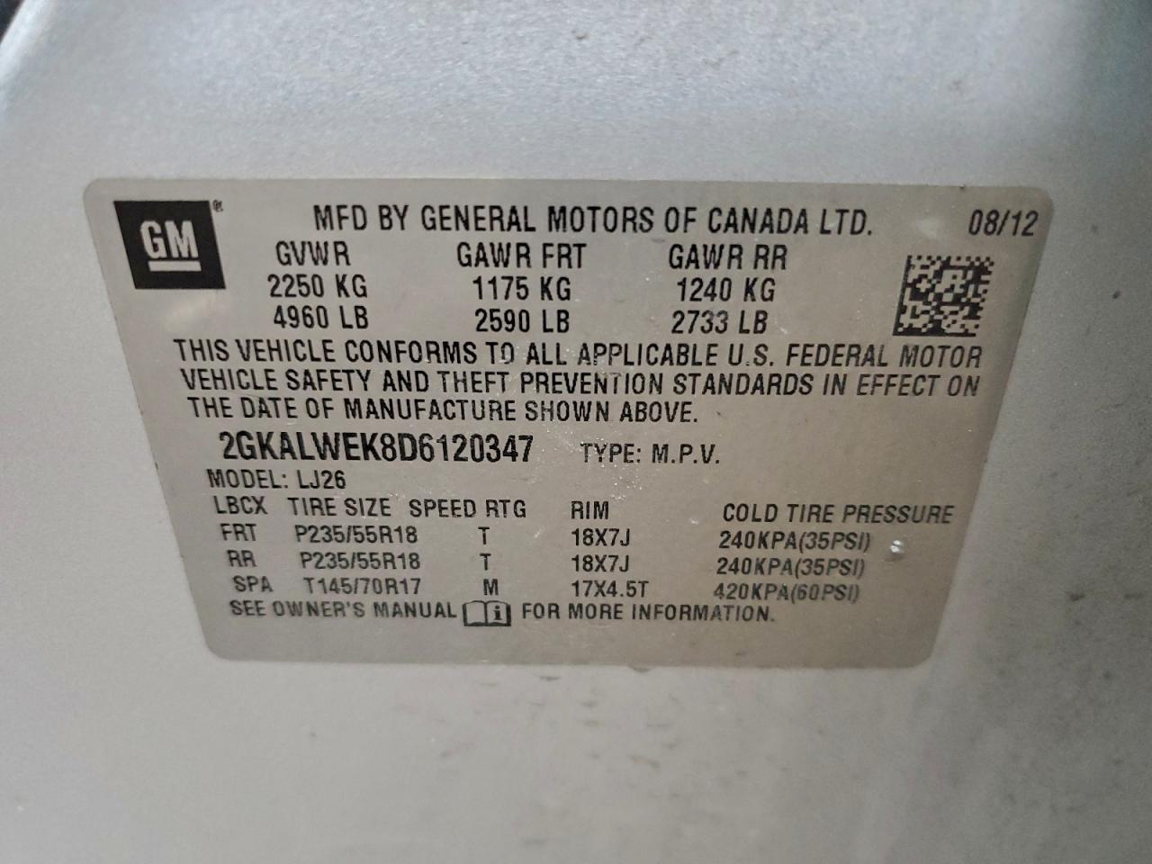 GMC Terrain Slt Image 3