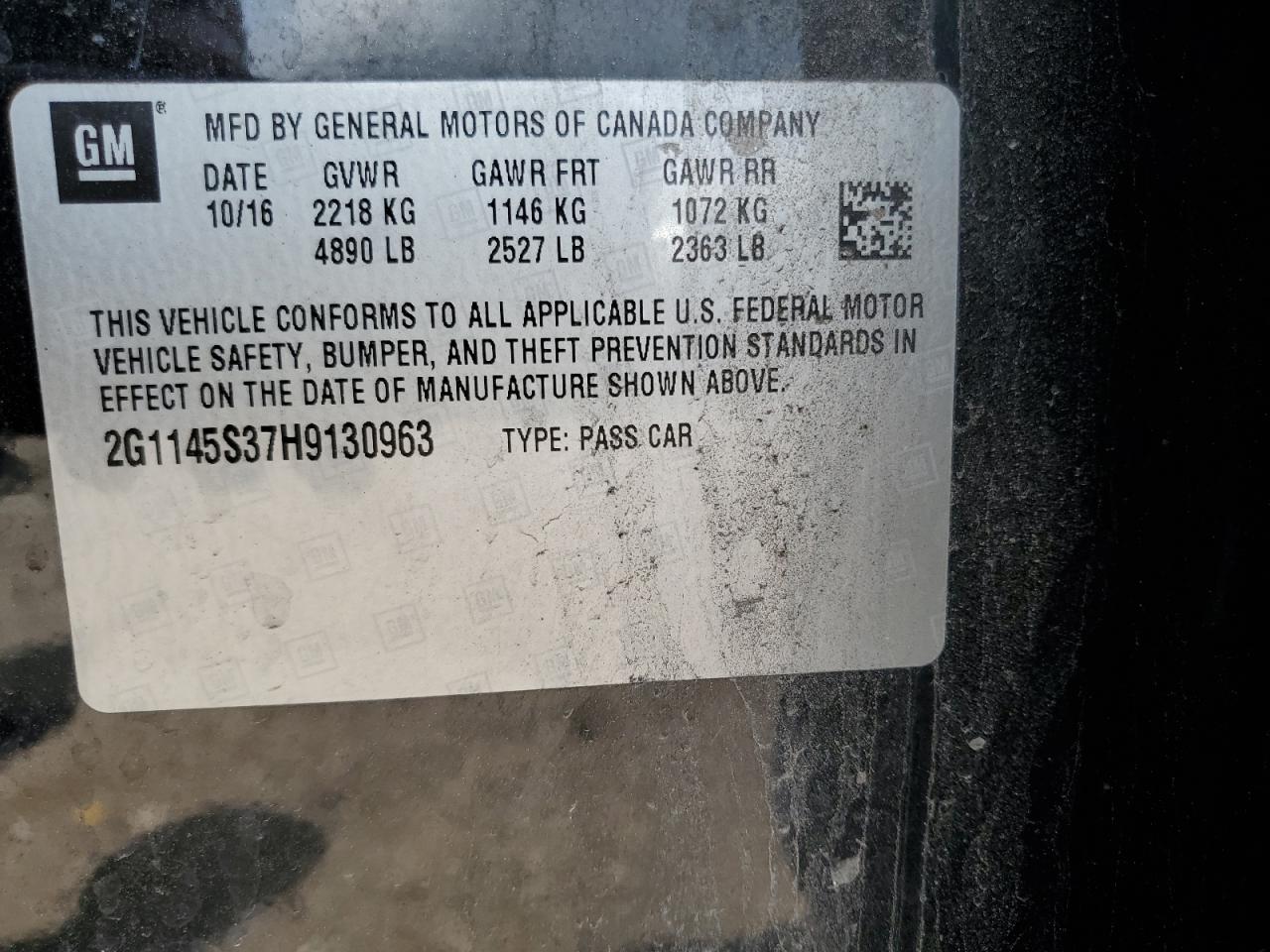 Chevrolet Impala Premier Image 12