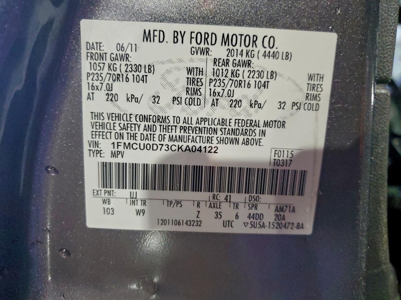 Ford Escape Xlt Image 11