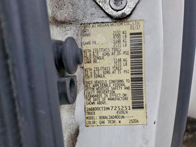 Nissan Frontier S Image 2