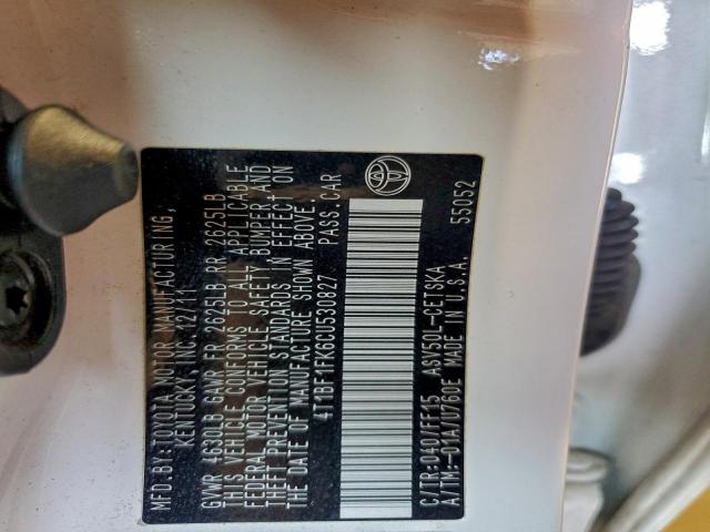 Toyota Camry Base Image 8