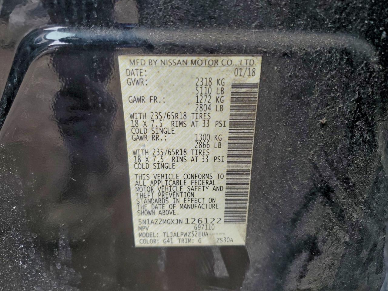 Nissan Murano S Image 10