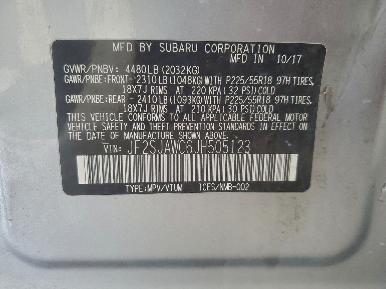 Subaru Forester 2.5i Touring Image 9