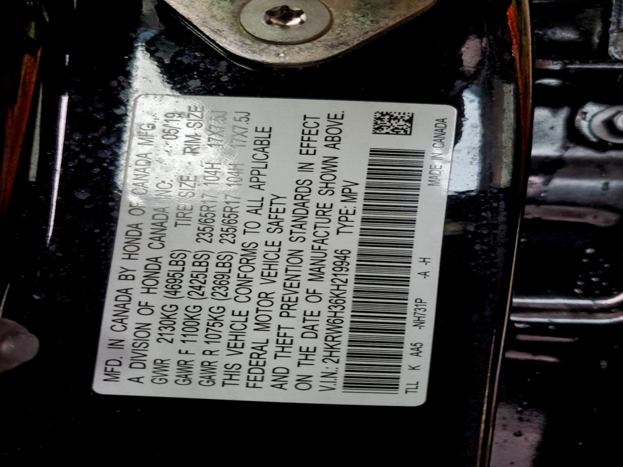 Honda Crv Lx Image 13